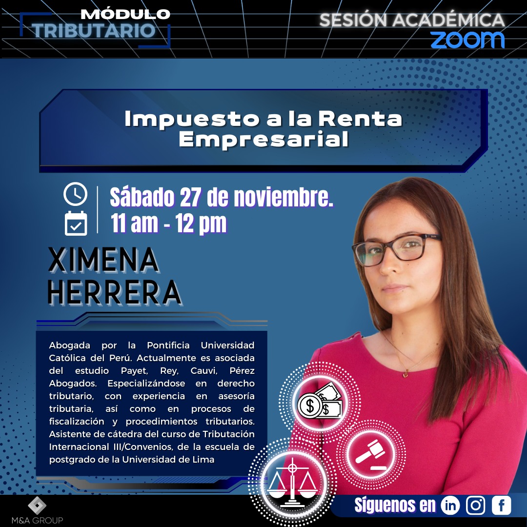 Ximena Herrera Impuesto Renta Law